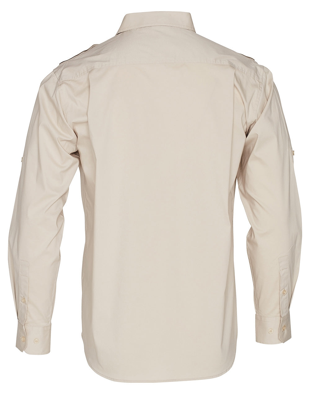 Mens Long Sleeve Military Shirt - M7912