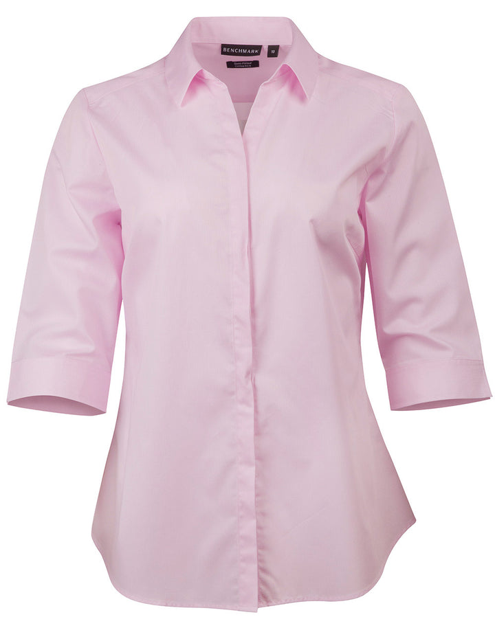 Ladies Taped Seam Barkley 3/4 Sleeve Shirt - M8110Q