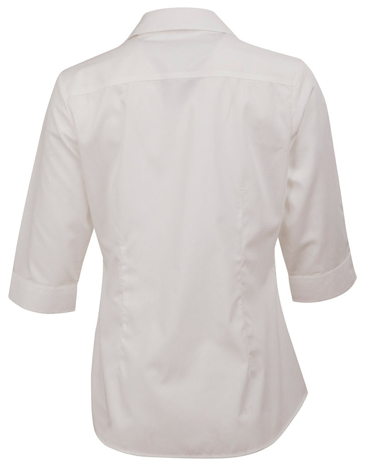 Ladies Taped Seam Barkley 3/4 Sleeve Shirt - M8110Q