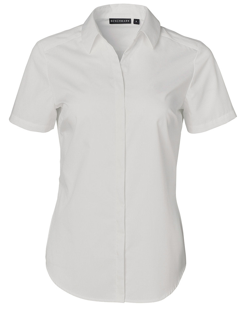 Ladies Taped Seam Barkley Short Sleeve Shirt - M8110S