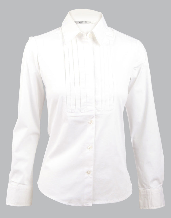 Ladies Stretch Tuck Front Shirt - M8192