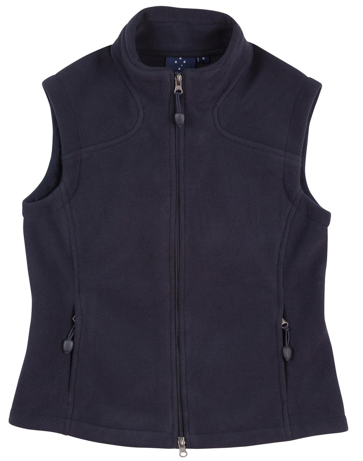 Ladies' Bonded Polar Fleece Vest - PF10