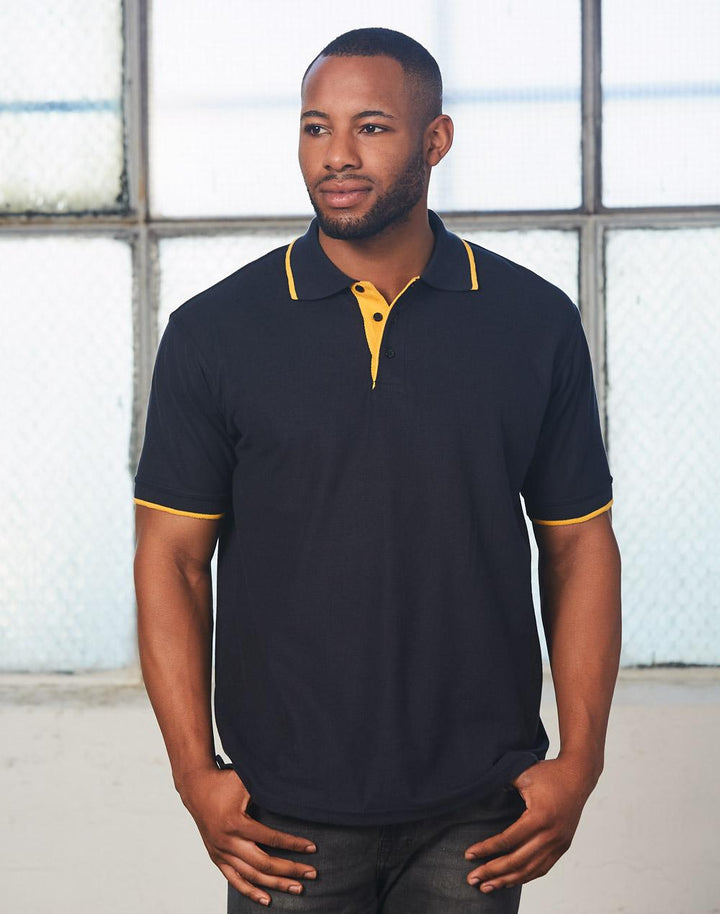 Men's Short Sleeve Pique Polo - PS08