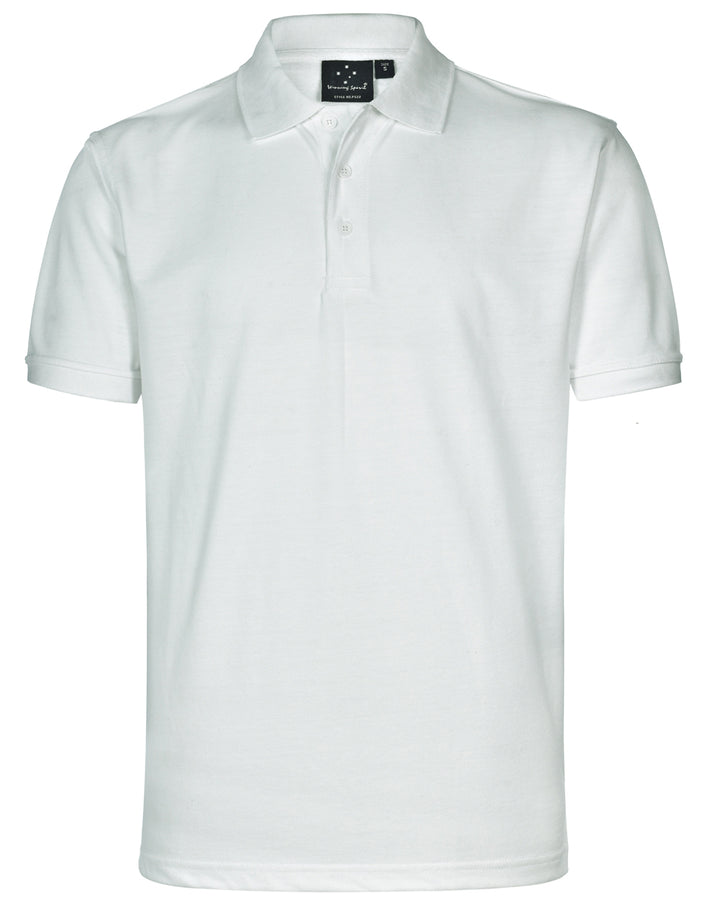 Men's 240gsm Tight Pique Short Sleeve - PS22