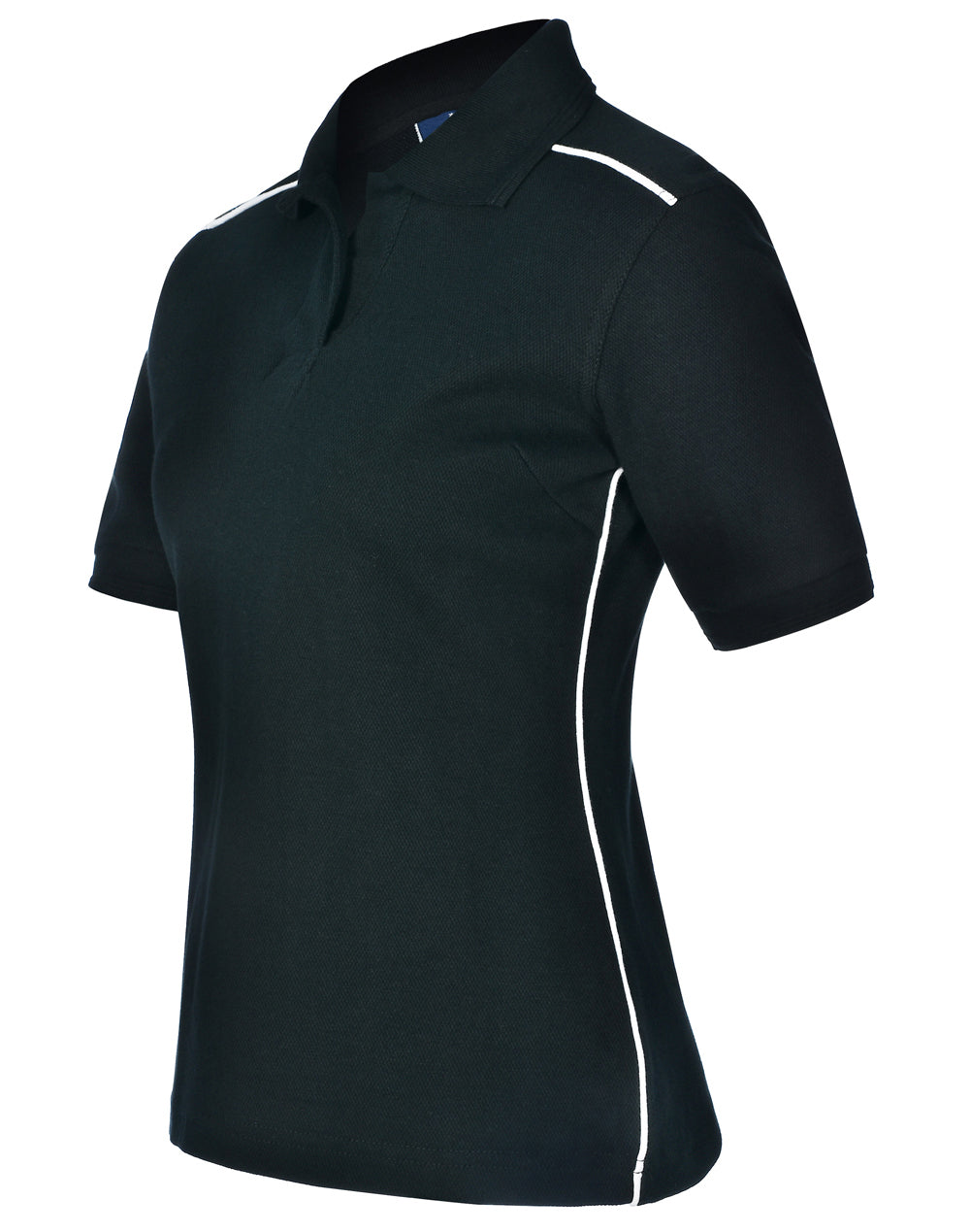 Ladies Contrast Piping Short Sleeve Polo - PS26