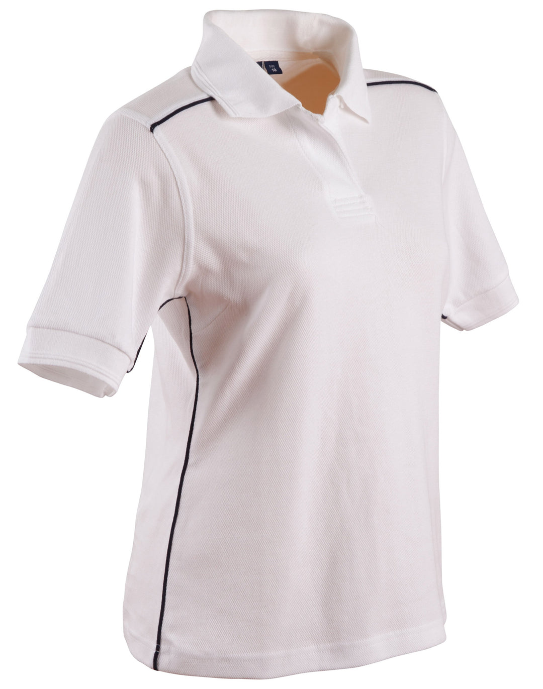 Ladies Contrast Piping Short Sleeve Polo - PS26