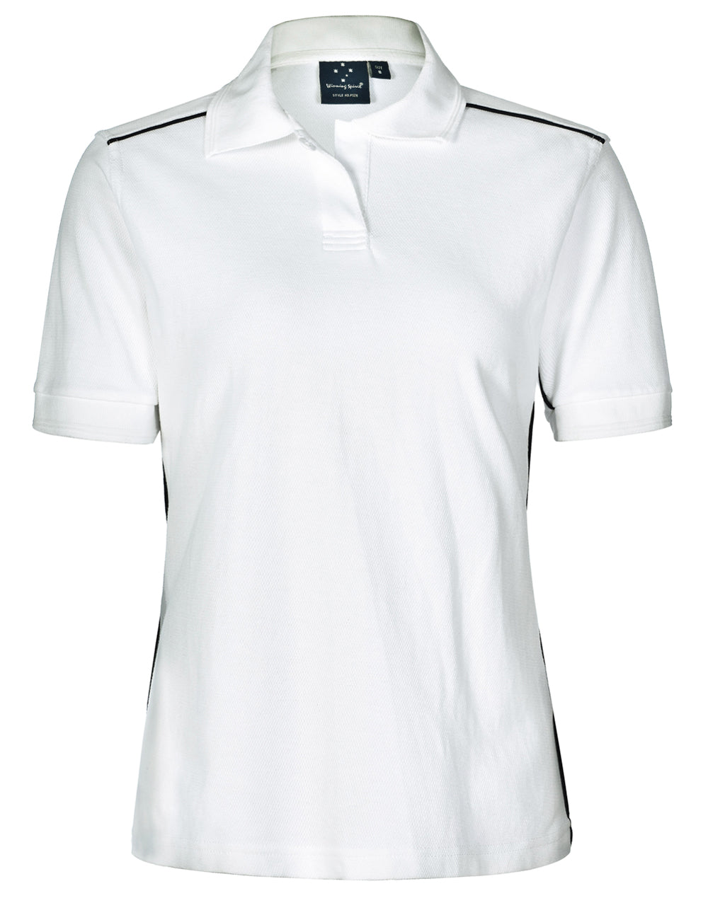 Ladies Contrast Piping Short Sleeve Polo - PS26