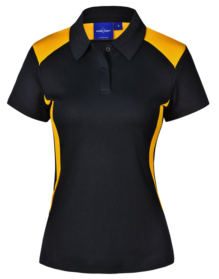 Ladies TrueDry Contrast Short Sleeve Polo - PS32A (6 Colours)