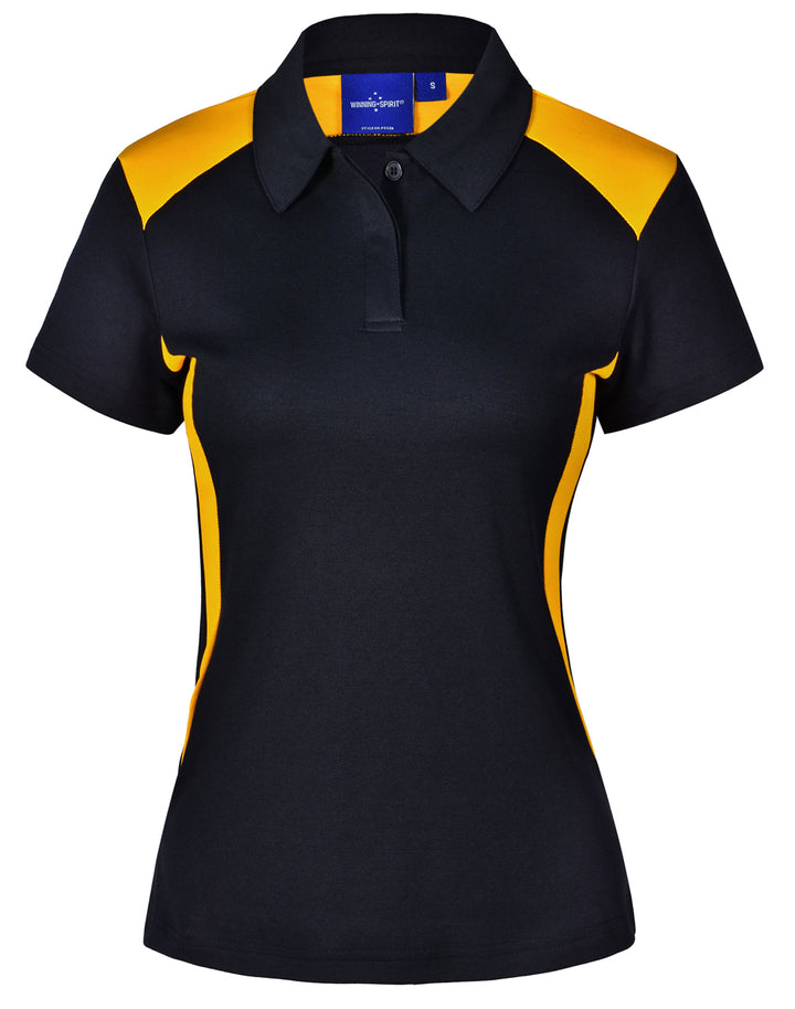 Ladies TrueDry Contrast Short Sleeve Polo - PS32A (6 Colours)