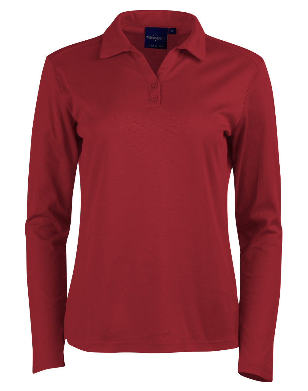 Ladies Cotton Back TrueDry Long Sleeve Polo - PS36B