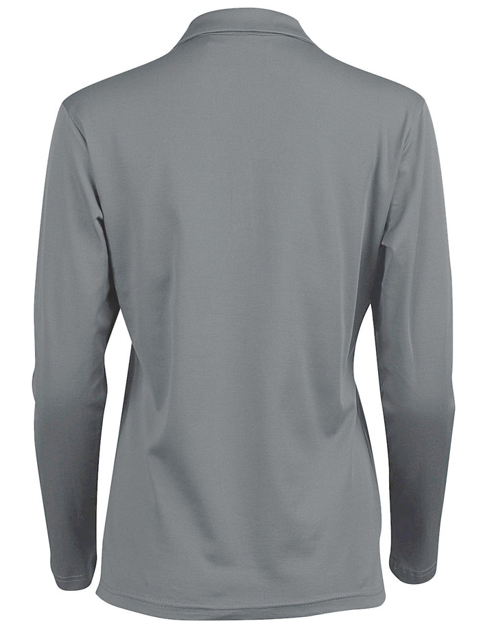 Ladies Cotton Back TrueDry Long Sleeve Polo - PS36B