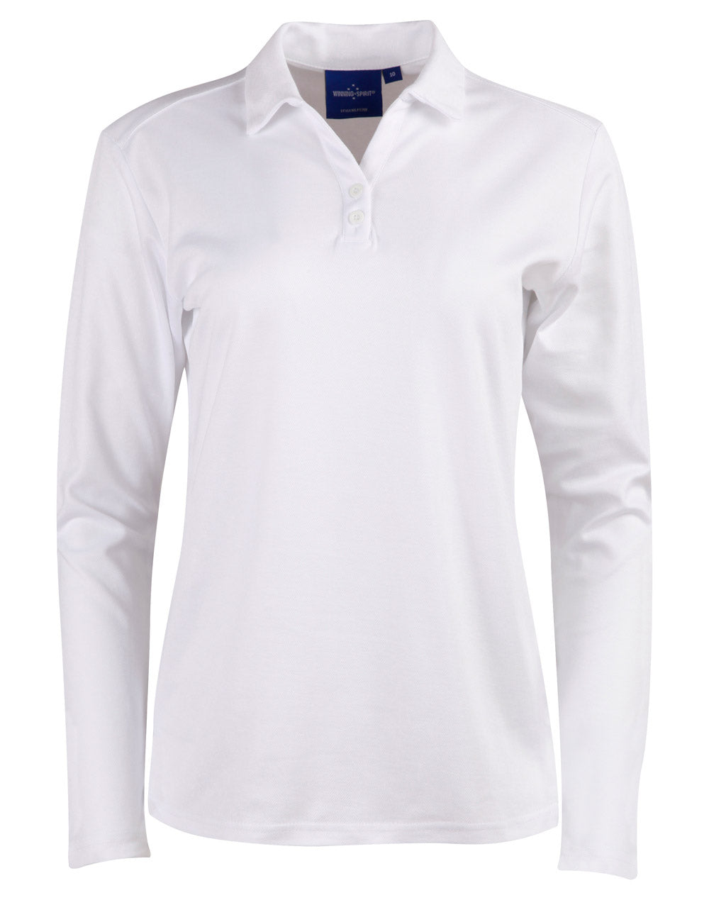 Ladies Cotton Back TrueDry Long Sleeve Polo - PS36B