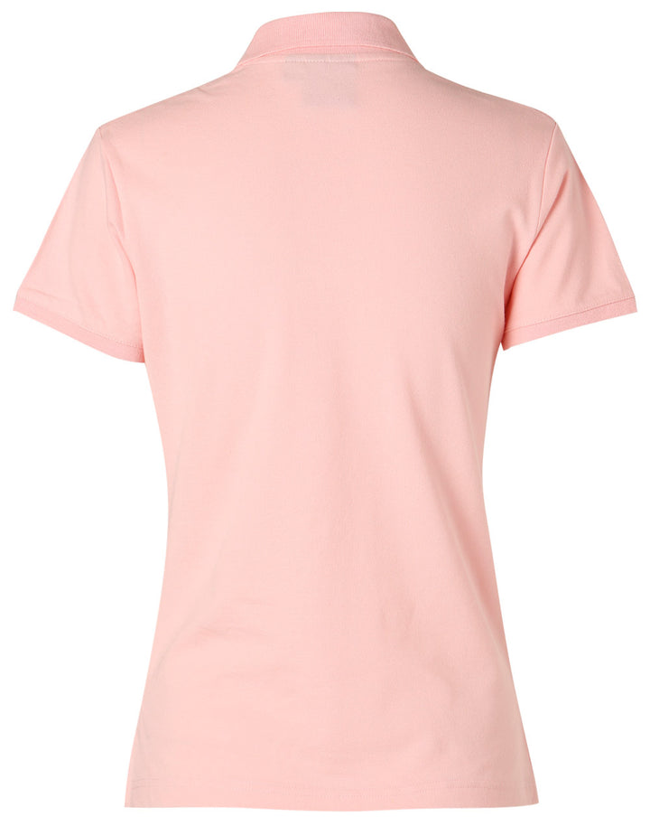 Ladies 100% Cotton Elastane Short Sleeve - PS40 (7 colours)