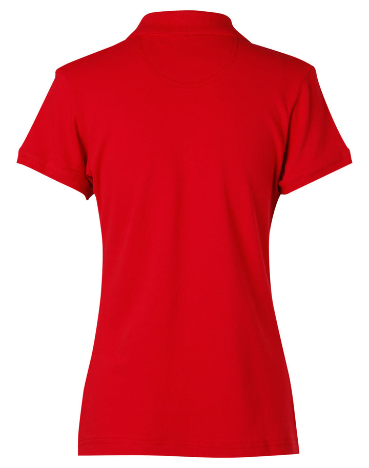 Ladies 100% Cotton Elastane Short Sleeve - PS40 (5 colours)