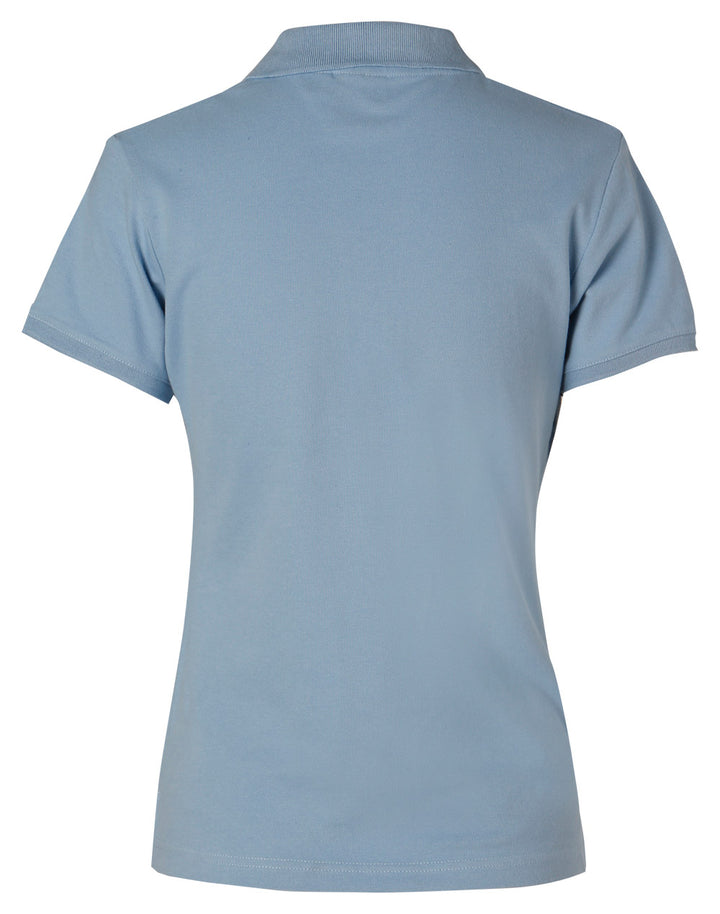 Ladies 100% Cotton Elastane Short Sleeve - PS40 (5 colours)