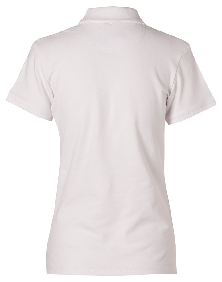 Ladies 100% Cotton Elastane Short Sleeve - PS40 (5 colours)