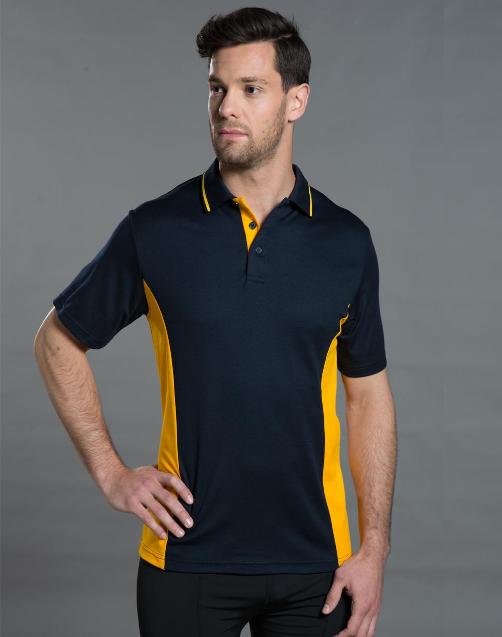 Men's TrueDry Contrast Polo Short Sleeve - PS73 (8 Colours)