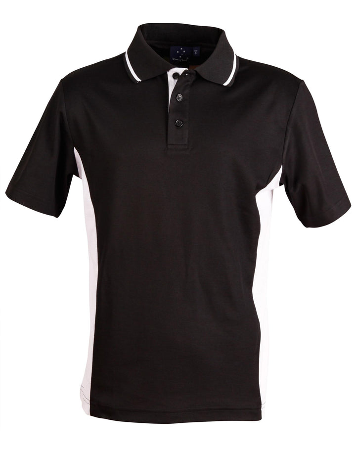 Men's TrueDry Contrast Polo Short Sleeve - PS73 (8 Colours)