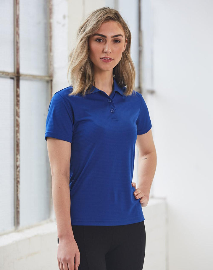 Ladies Textured Polo - PS76