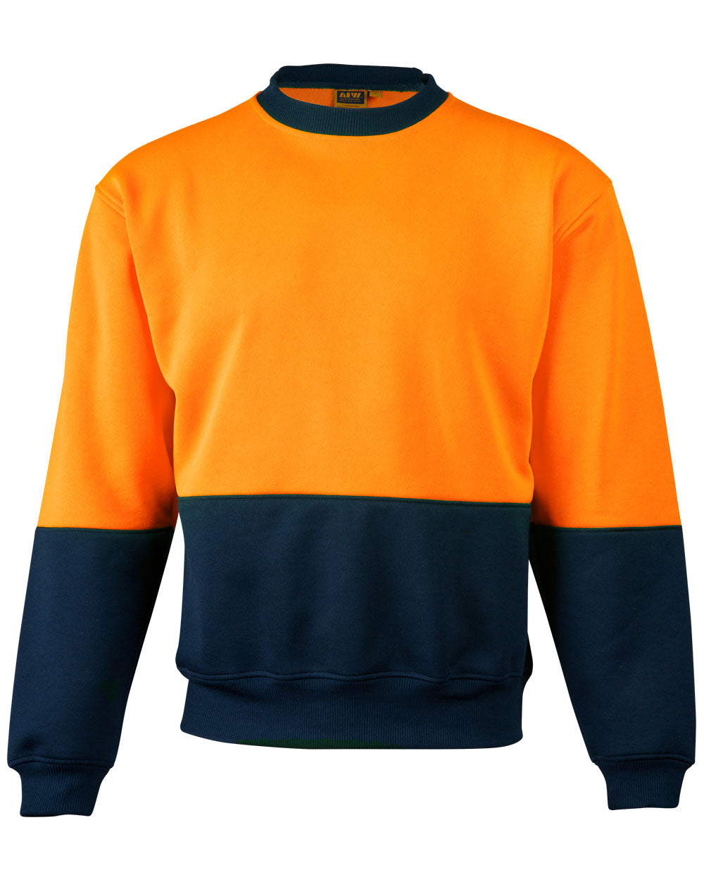 Hi Vis Two Tone Windcheater Crew Neck - SW09