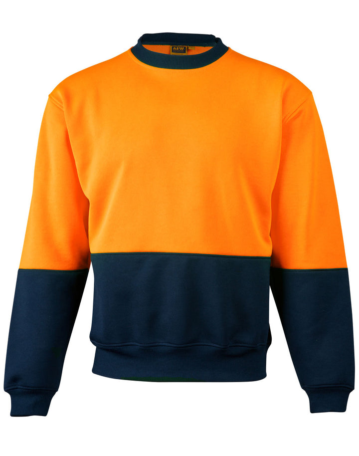 Hi Vis Two Tone Windcheater Crew Neck - SW09