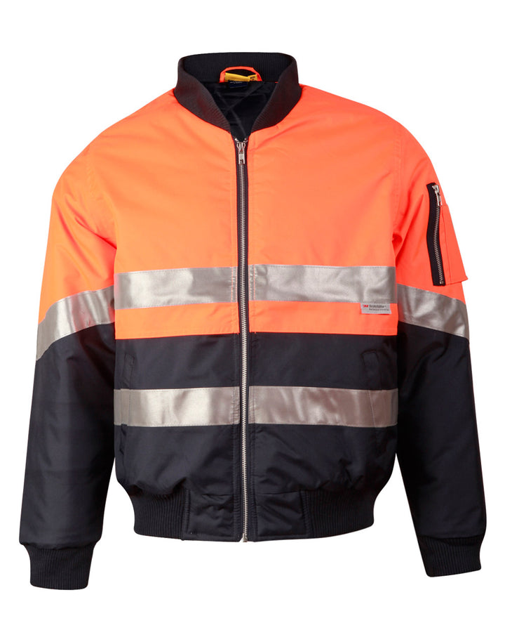 Hi Vis Two Tone Flying Jacket w/ Tape - SW16A