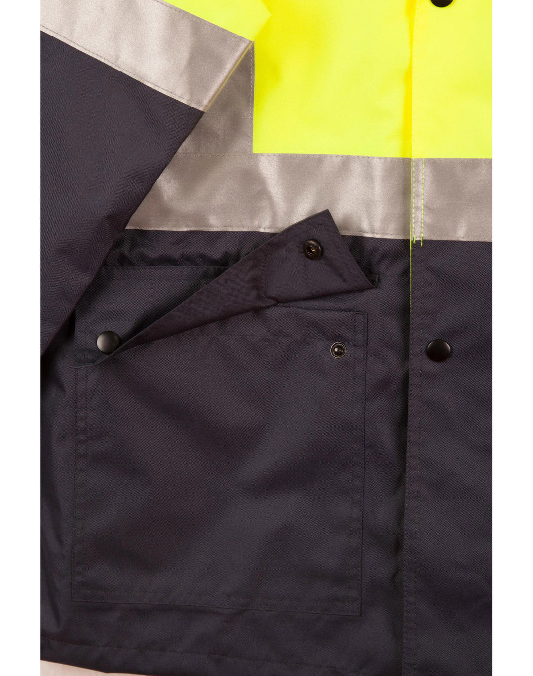 Hi Vis Night Reflective Rain Proof Jacket - SW18A