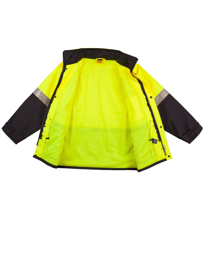 Hi Vis Night Reflective Rain Proof Jacket - SW18A