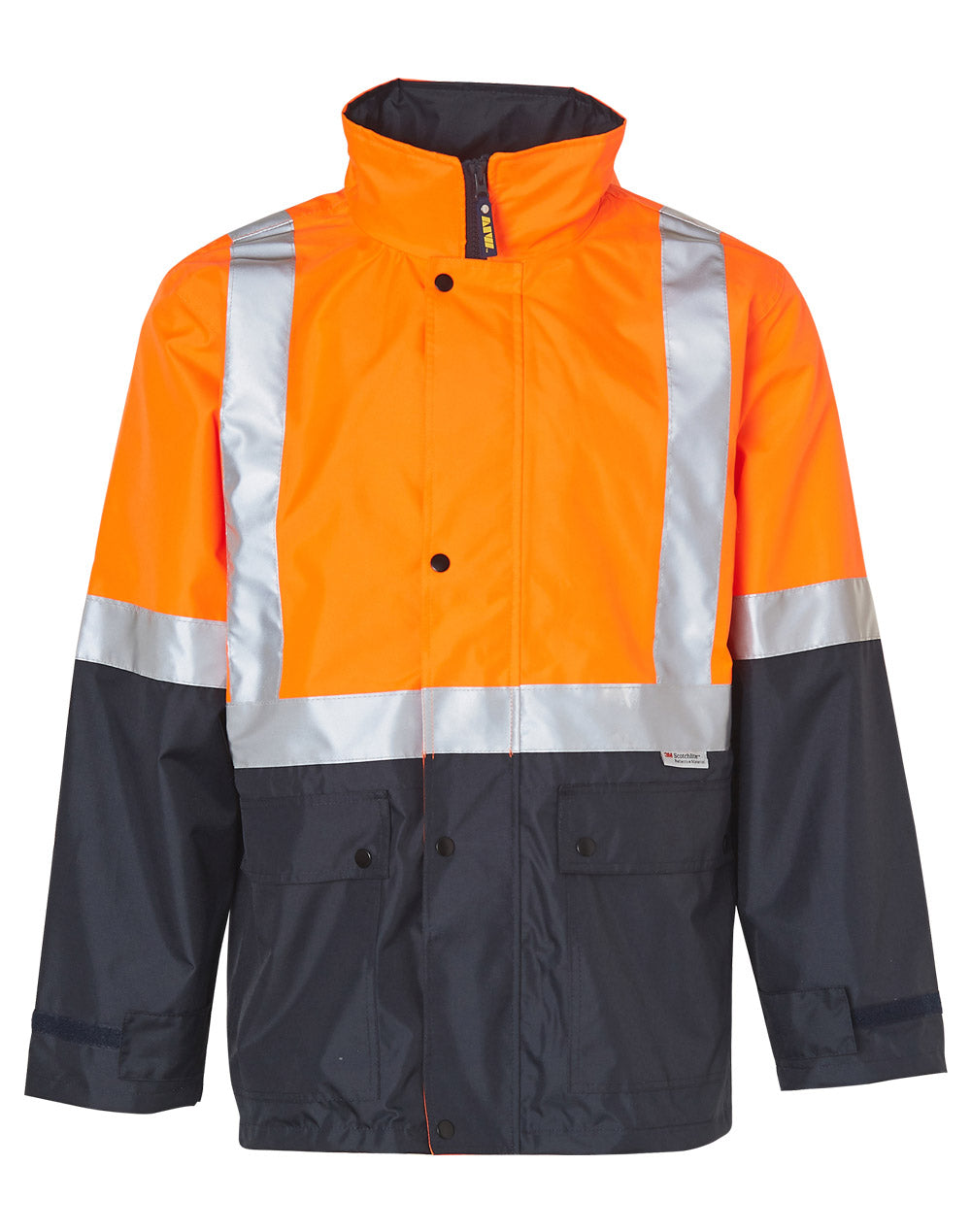 Hi Vis Night Reflective Rain Proof Jacket - SW18A