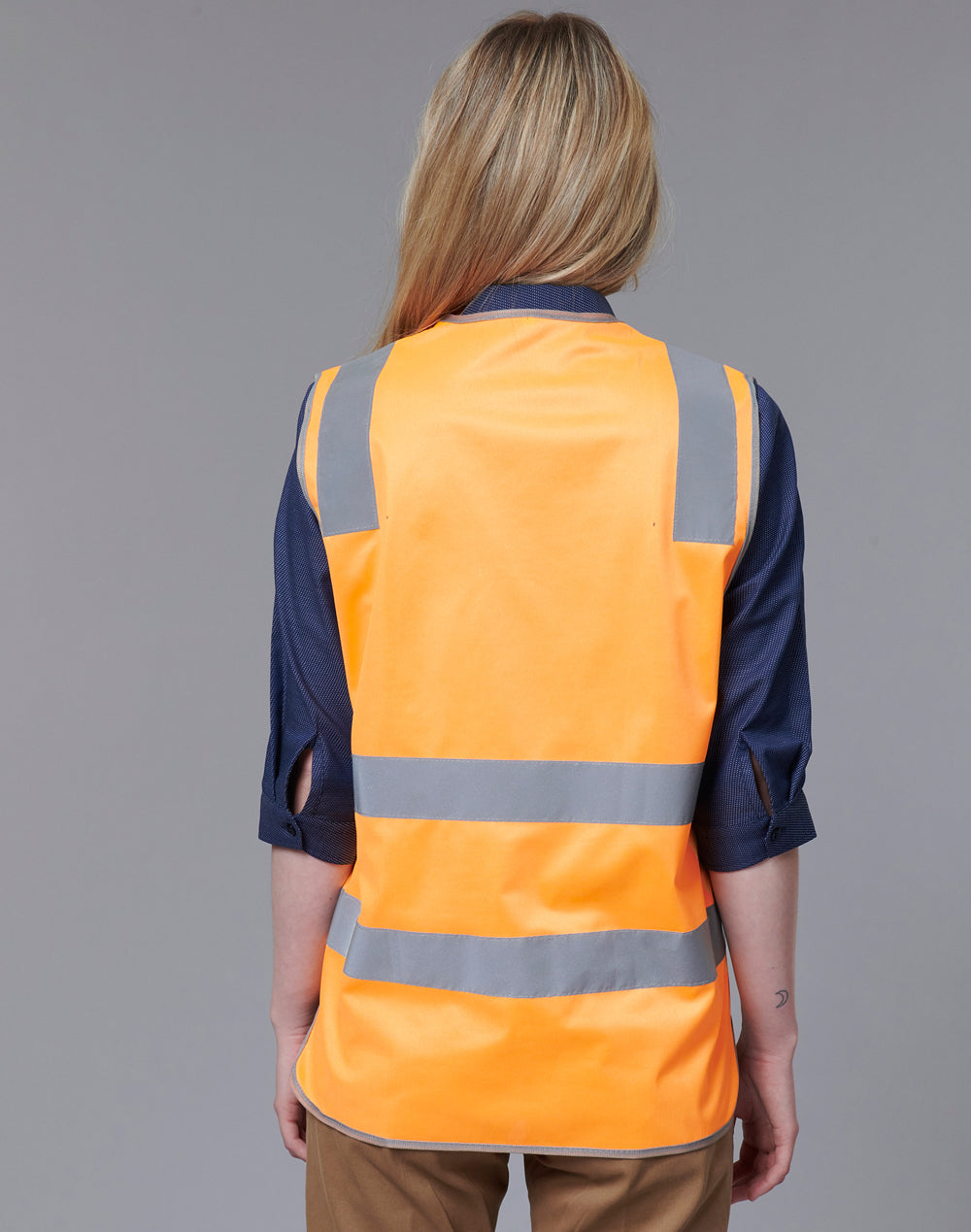 Unisex Hi-Vis Safety Vest With Reflective Tapes - SW40