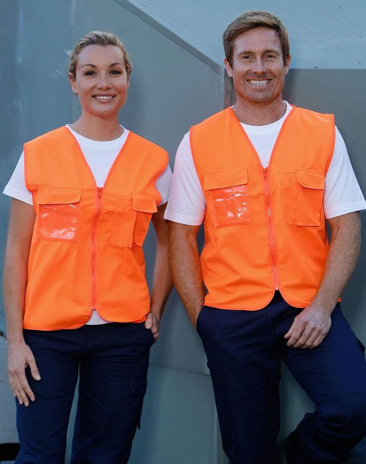 Hi-Vis Safety Vest with Pockets - SW41