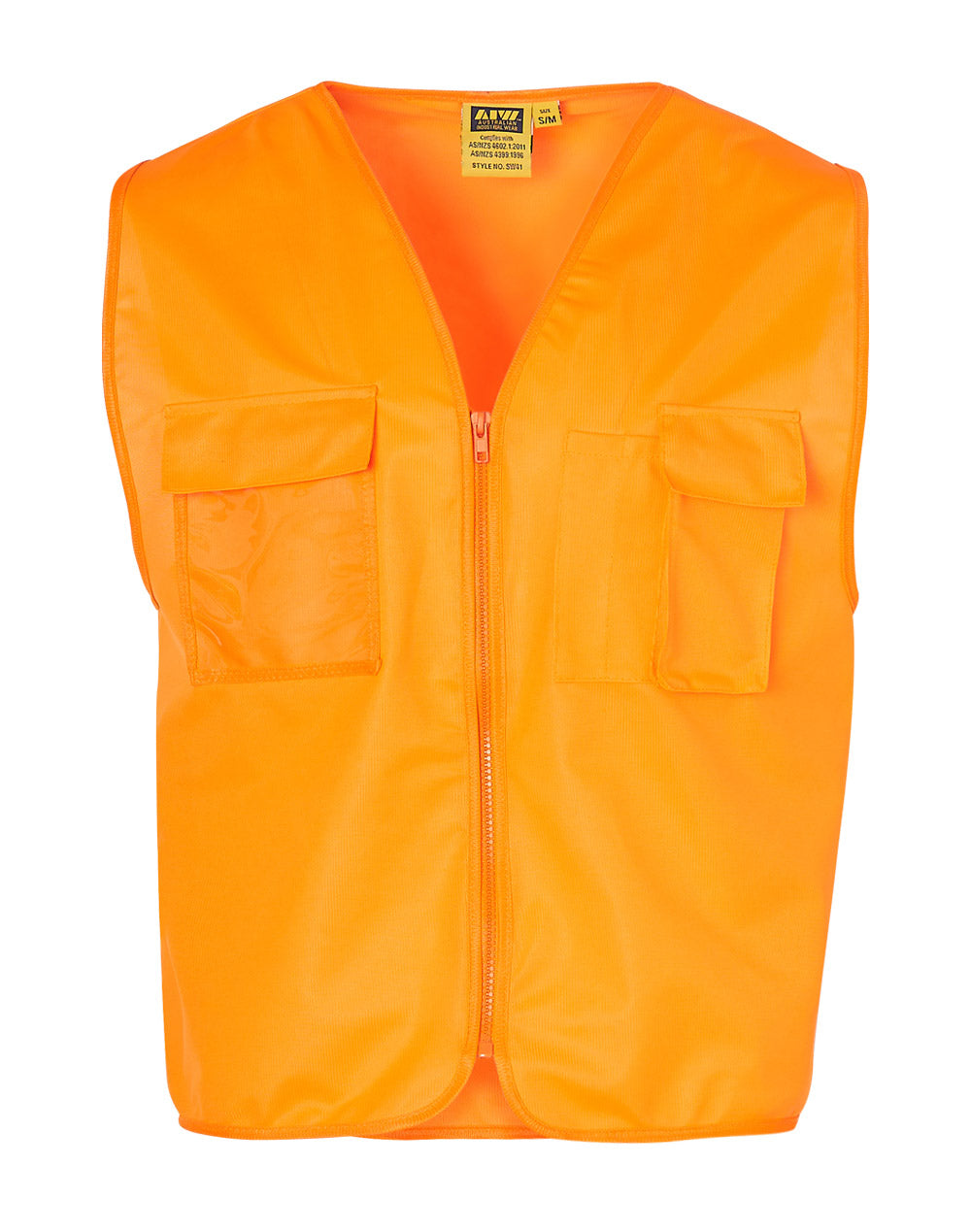 Hi-Vis Safety Vest with Pockets - SW41