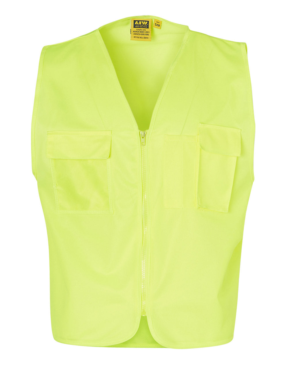Hi-Vis Safety Vest with Pockets - SW41