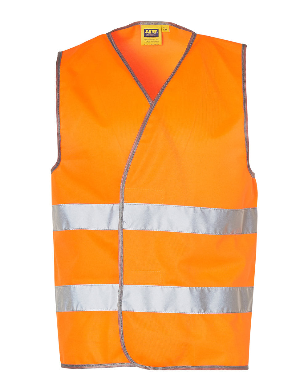 Hi Vis Safety Vest with Tape - SW44