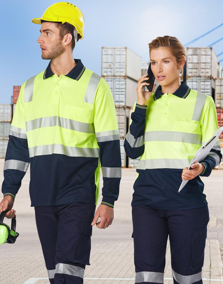 Unisex Hi Vis Long Sleeve Shirt - SW74