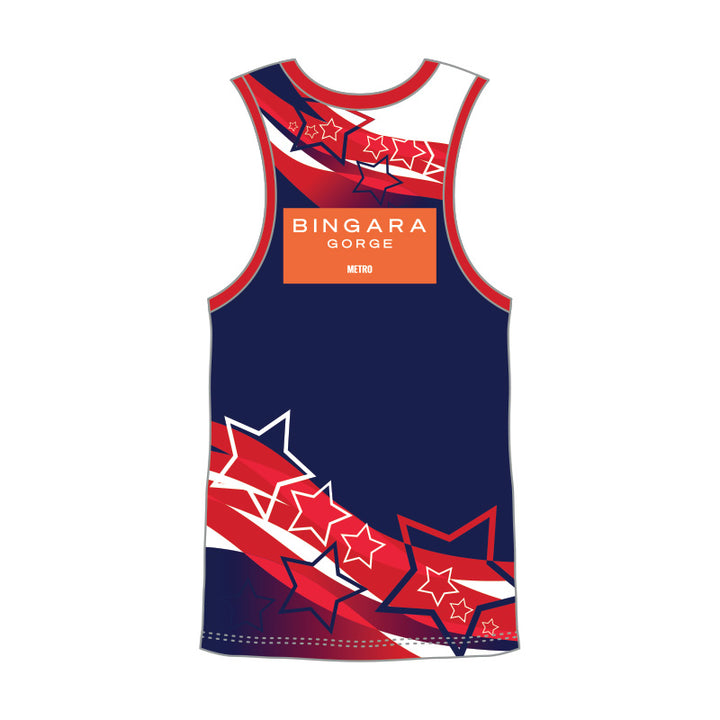 SWSAS Athlete Navy Singlet WRS002 , MRS002