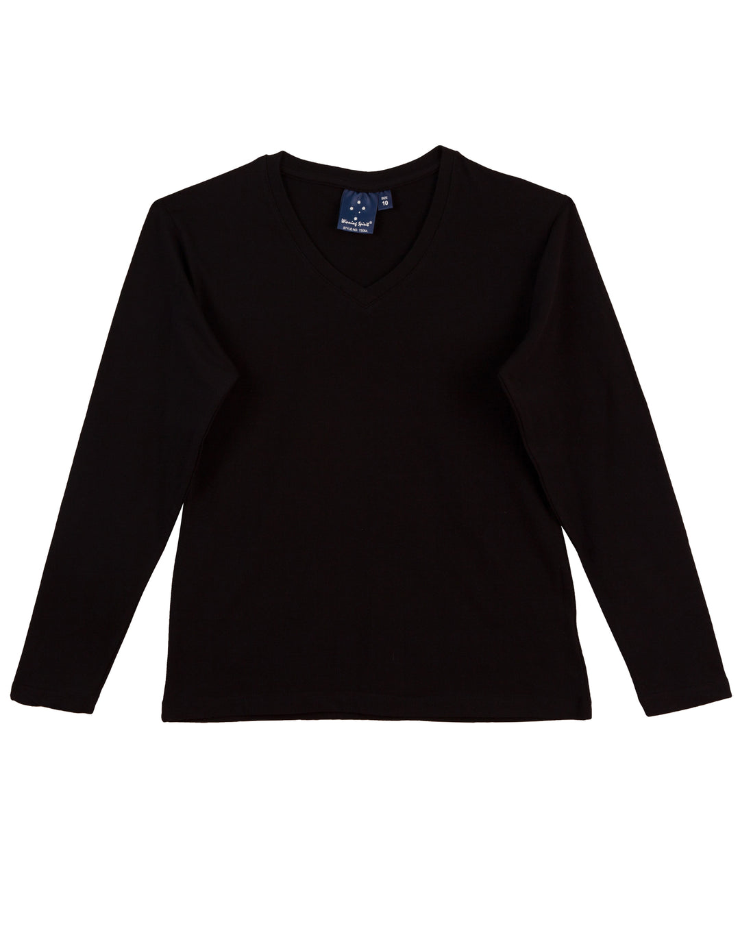 Ladies 180gsm V Neck Long Sleeve Tee - TS05A