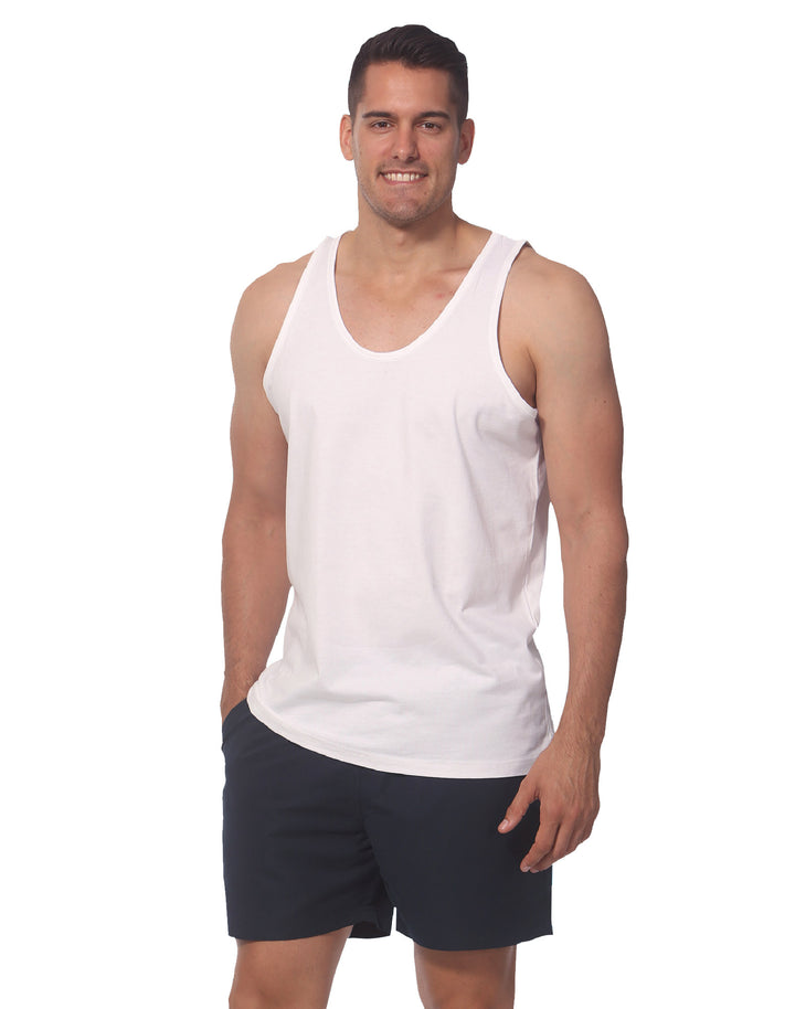 Men's Cotton Singlet - TS18