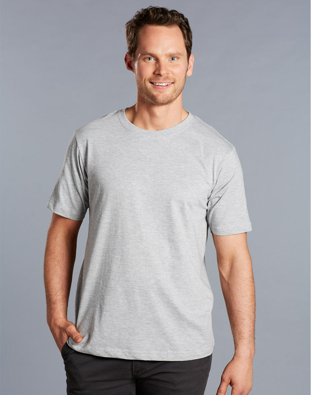 Men's 100% Cotton Semi Fitted Tee - TS37 (9colours)