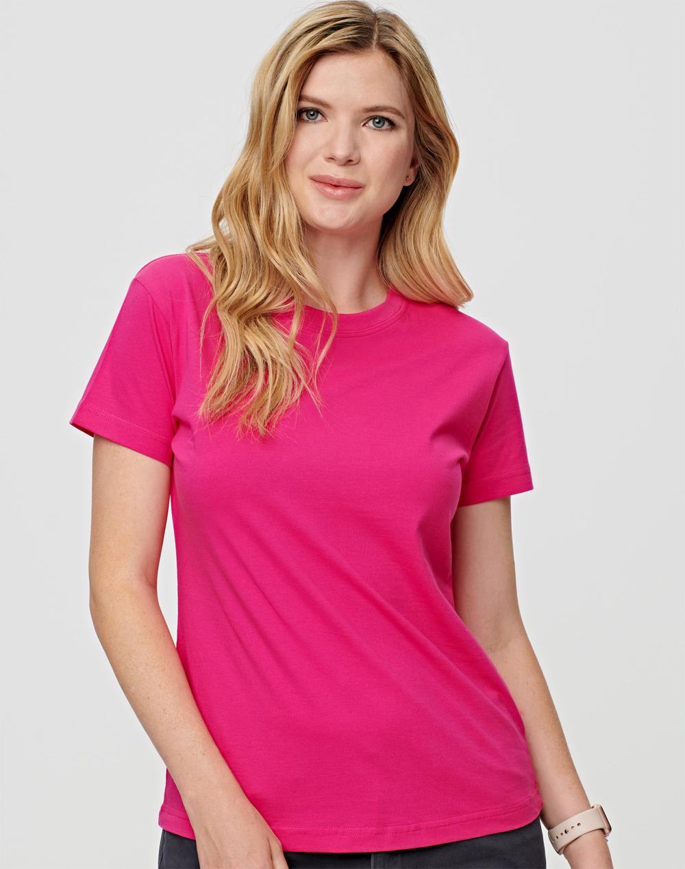 Ladies 100% Cotton Semi Fitted Tee - TS38 (7 colours)