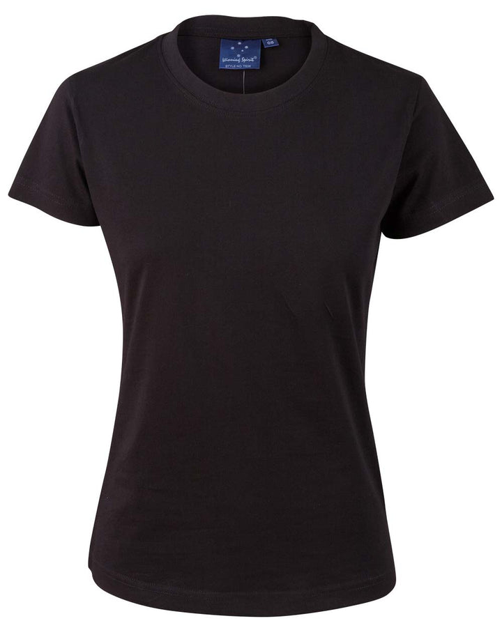 Ladies 100% Cotton Semi Fitted Tee - TS38 (9 colours)