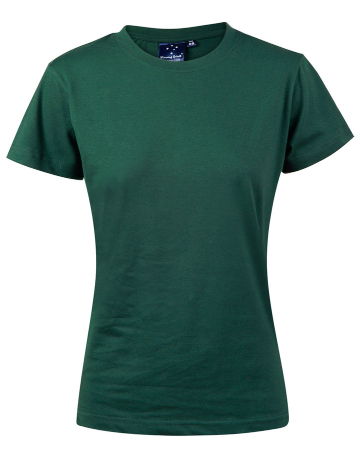 Ladies 100% Cotton Semi Fitted Tee - TS38 (9 colours)