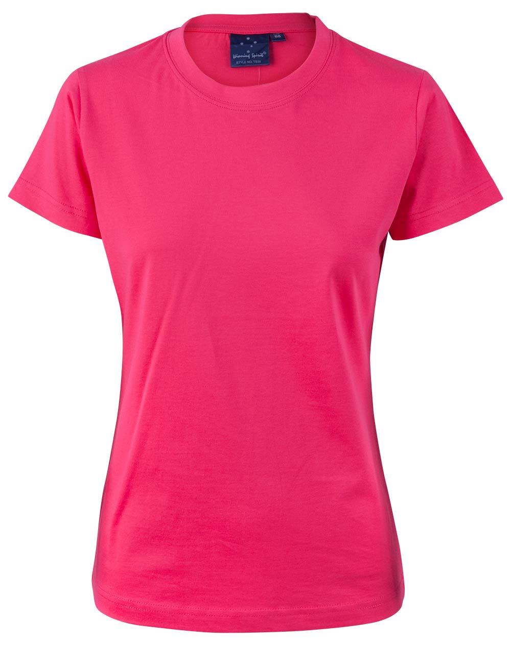 Ladies 100% Cotton Semi Fitted Tee - TS38 (9 colours)