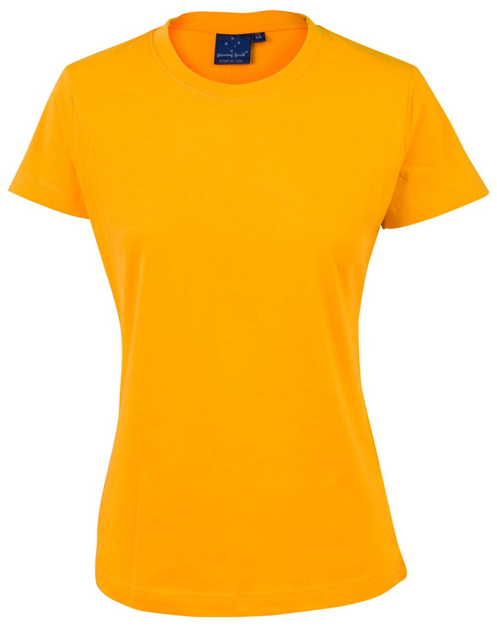 Ladies 100% Cotton Semi Fitted Tee - TS38 (9 colours)