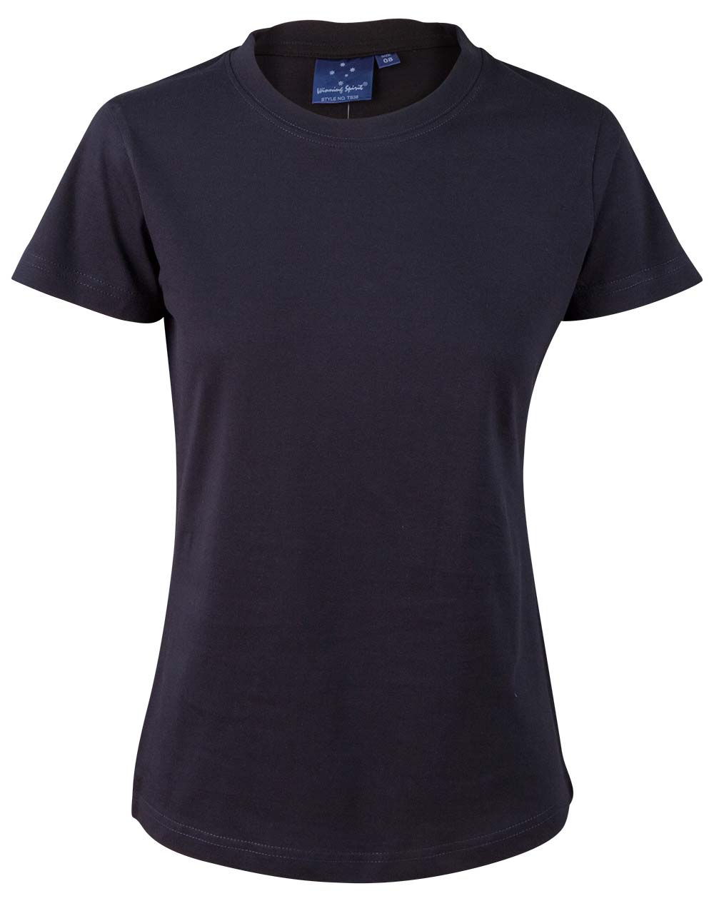 Ladies 100% Cotton Semi Fitted Tee - TS38 (7 colours)