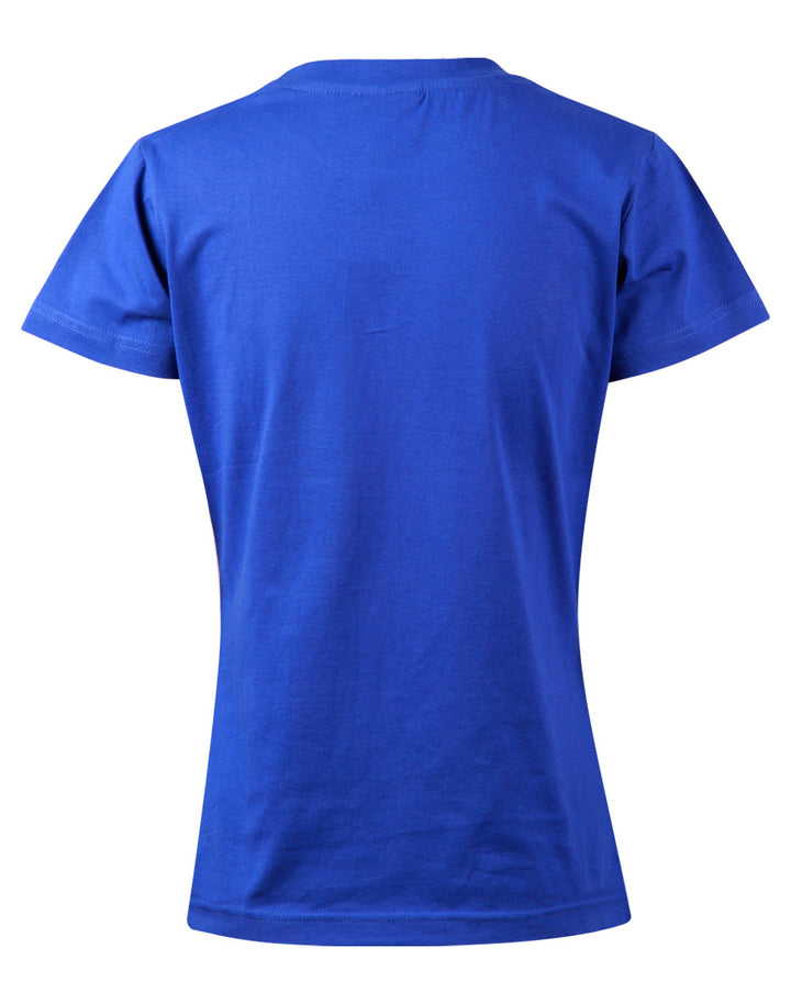 Ladies 100% Cotton Semi Fitted Tee - TS38 (7 colours)