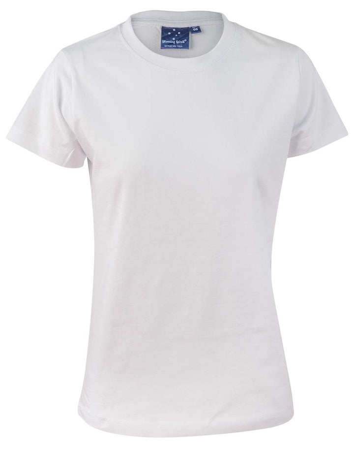 Ladies 100% Cotton Semi Fitted Tee - TS38 (7 colours)