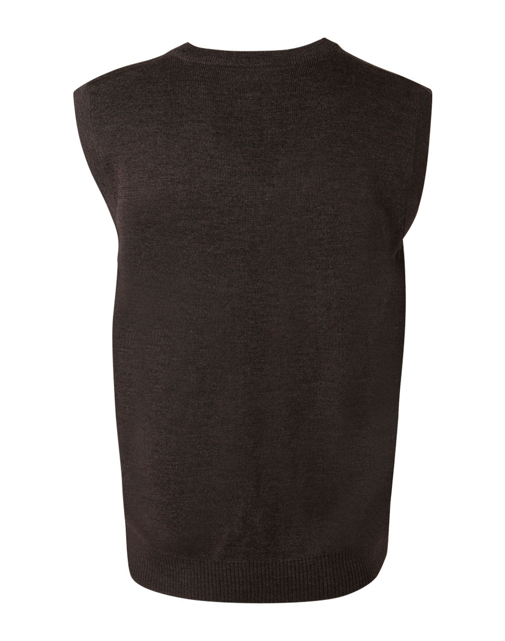 Unisex V-Neck Wool/Acrylic Knit Vest - WJ02