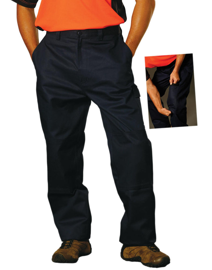 Men's Cotton Drill Cargo Pants - WP03