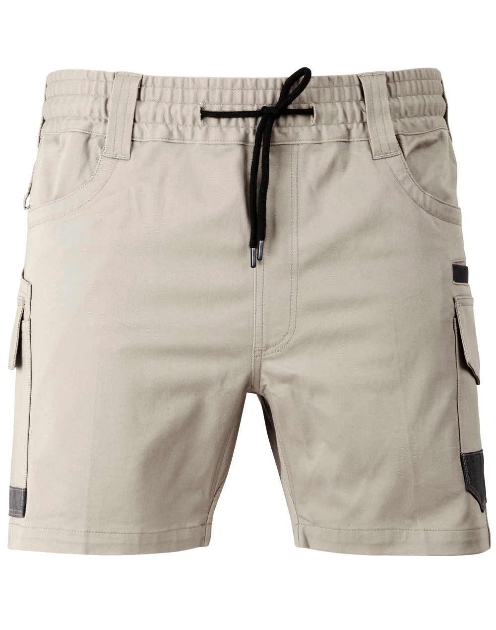 Unisex Cotton Stretch Drill Cuffed Work Shorts - WP29